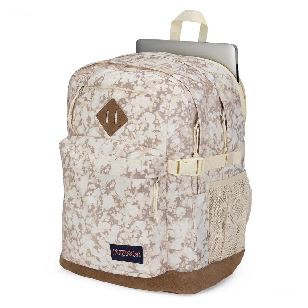 JanSport SUEDE CAMPUS Laptop Sırt Çantası Bej Rengi | TR_JS229