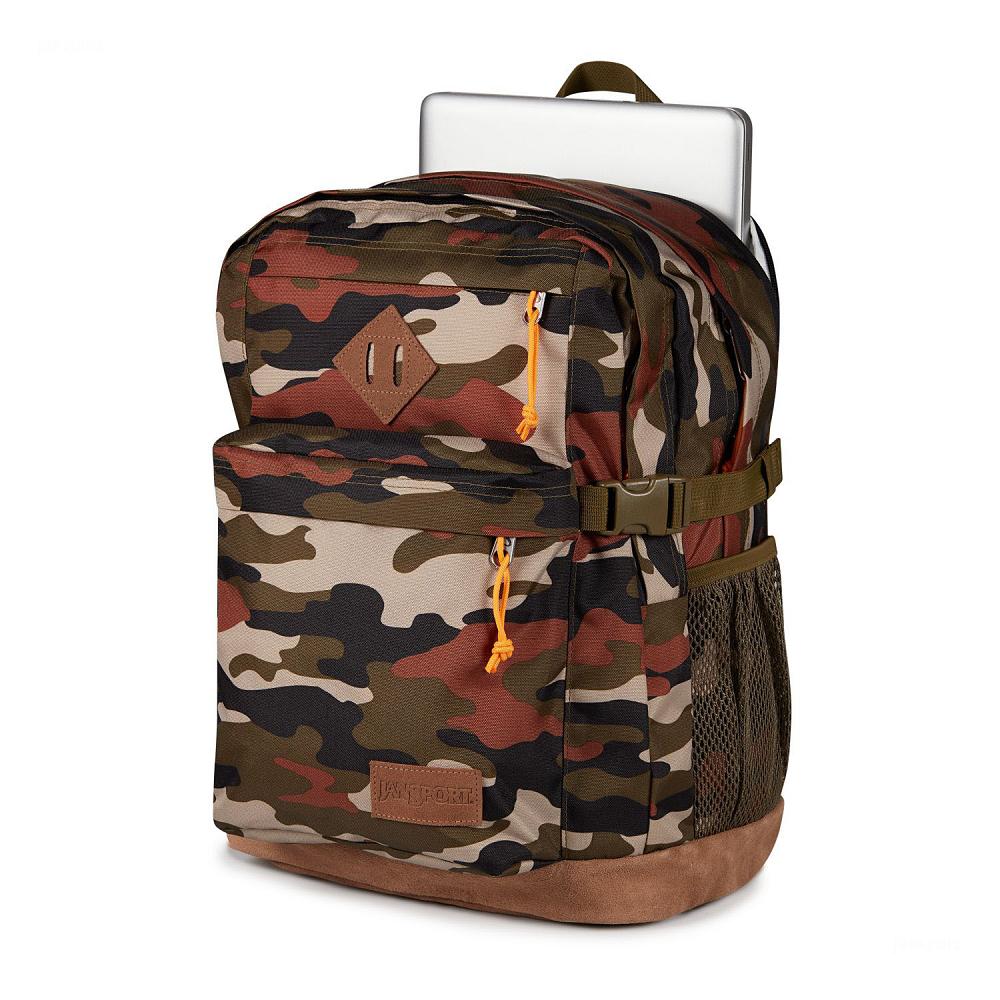 JanSport SUEDE CAMPUS Laptop Sırt Çantası Camo | TR_JS278