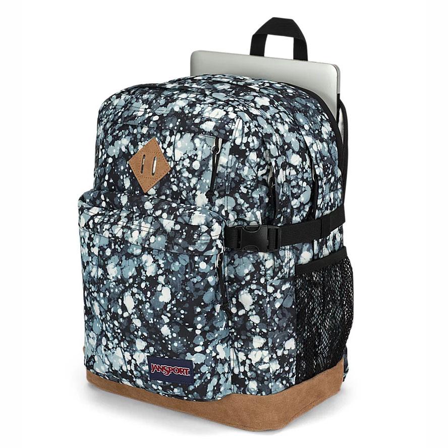 JanSport SUEDE CAMPUS Laptop Sırt Çantası Mavi Siyah | TR_JS291