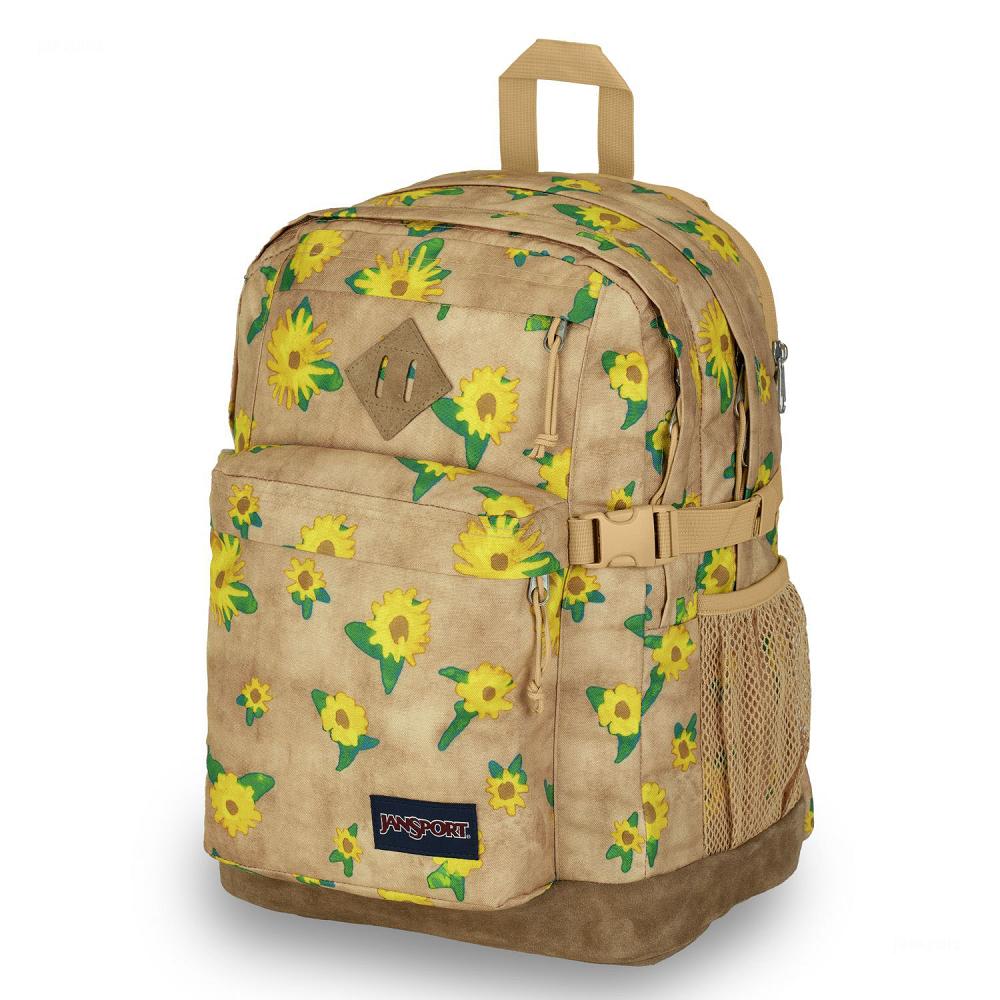 JanSport SUEDE CAMPUS Laptop Sırt Çantası Haki | TR_JS519
