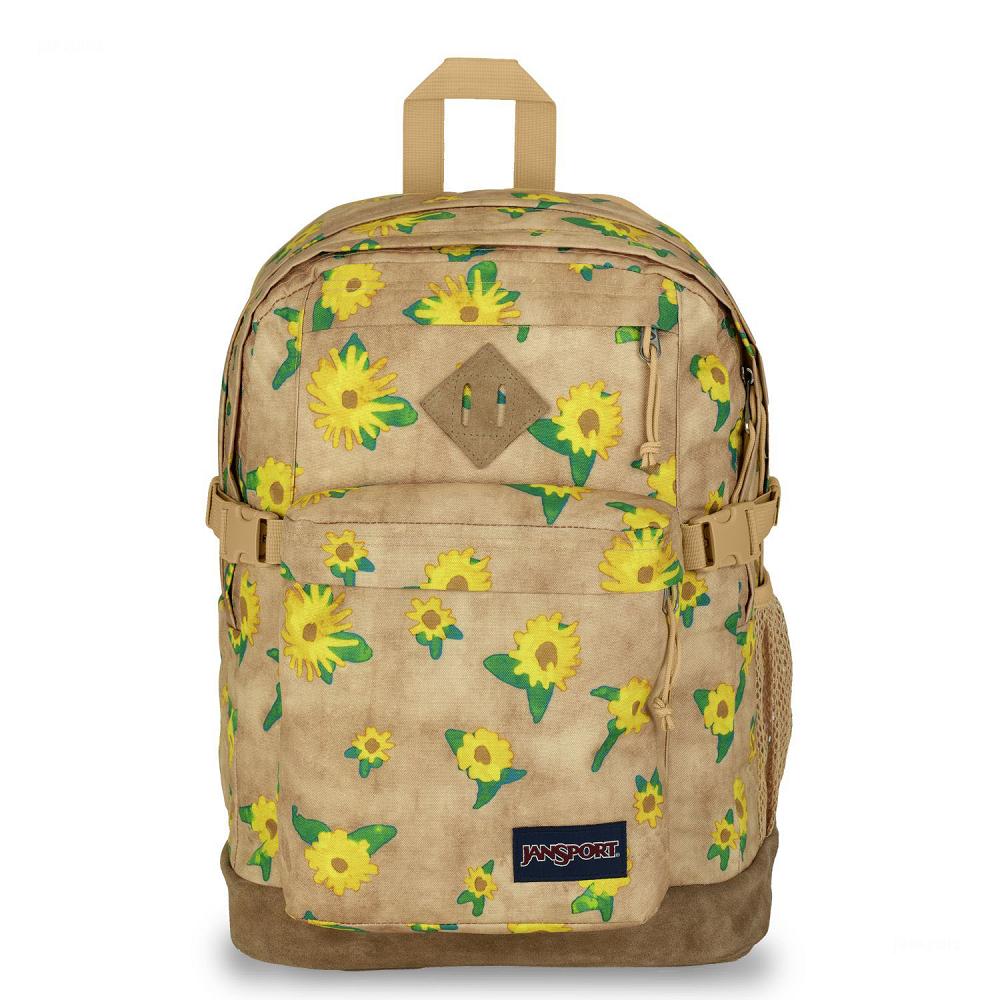 JanSport SUEDE CAMPUS Laptop Sırt Çantası Haki | TR_JS519