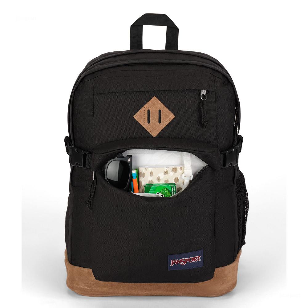 JanSport SUEDE CAMPUS Okul Çantası Siyah | TR_JS460