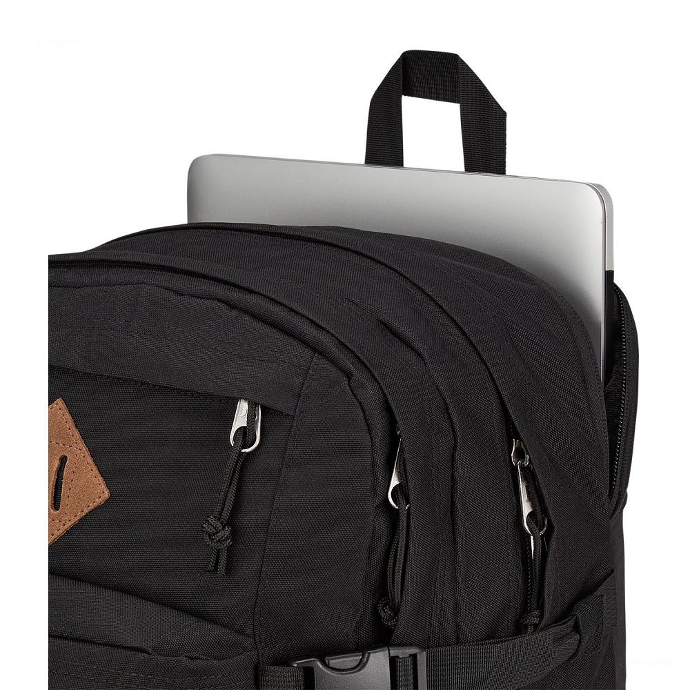 JanSport SUEDE CAMPUS Okul Çantası Siyah | TR_JS460