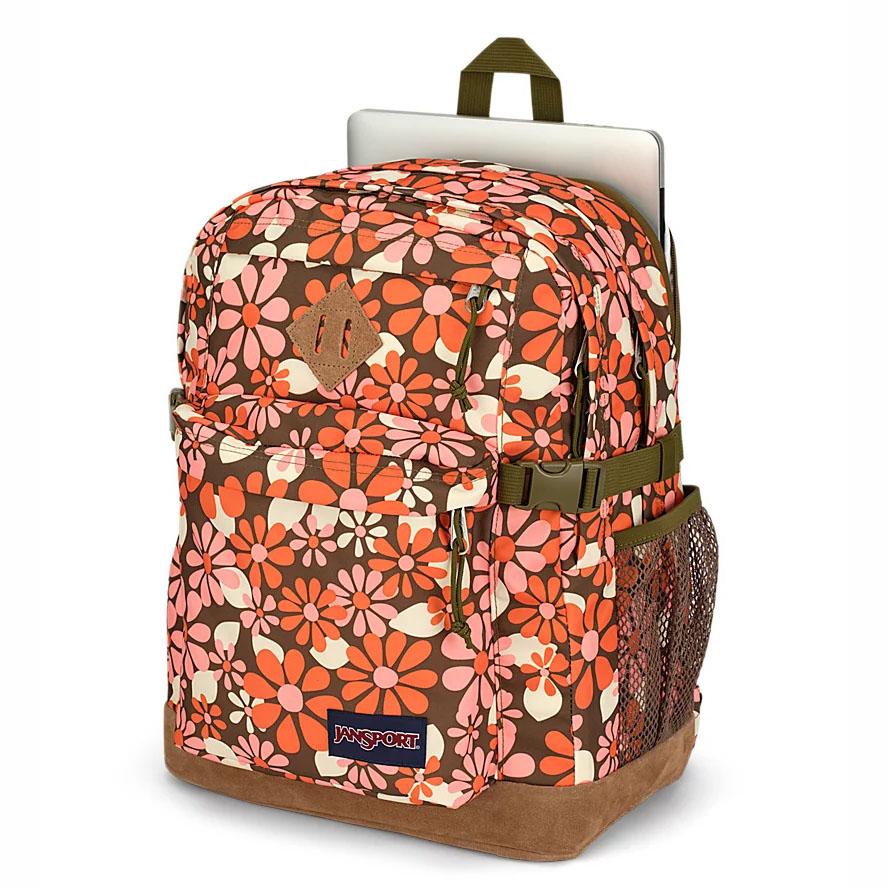 JanSport SUEDE CAMPUS Okul Çantası Turuncu | TR_JS559