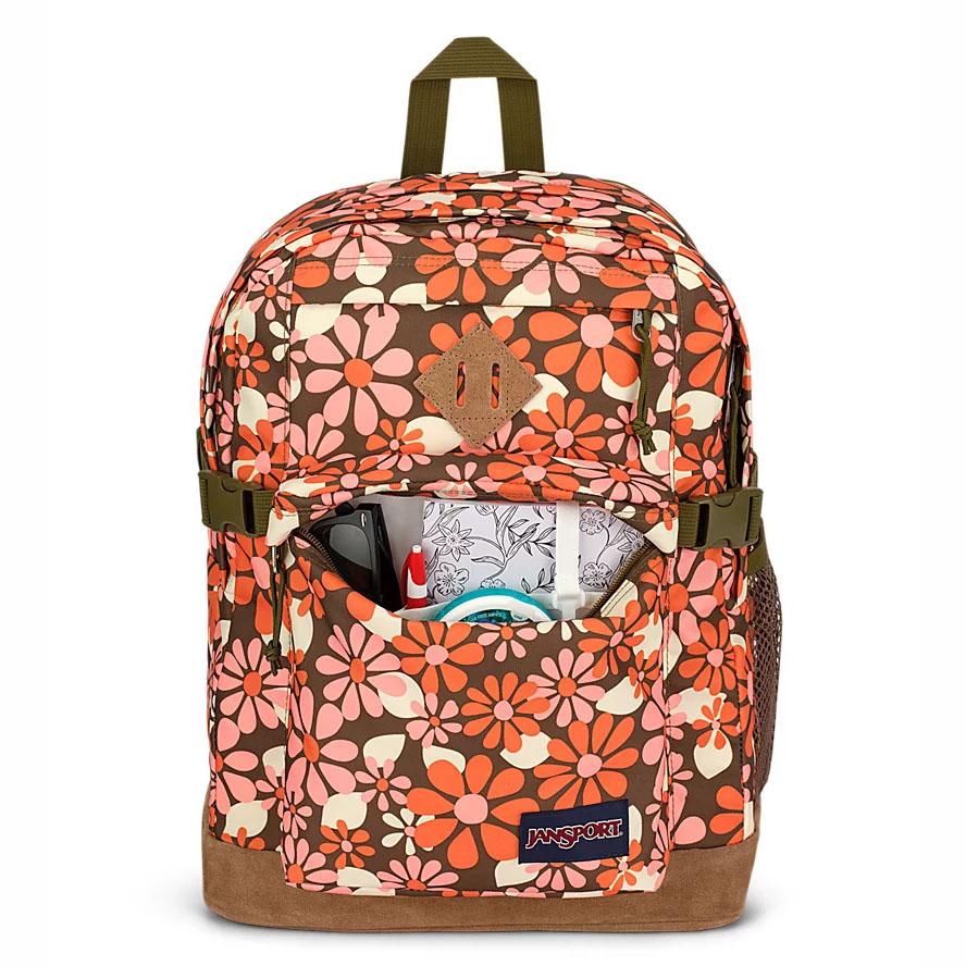 JanSport SUEDE CAMPUS Okul Çantası Turuncu | TR_JS559