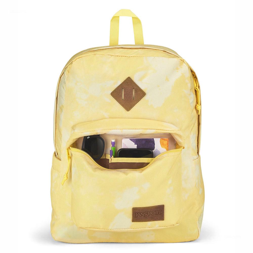 JanSport SUPERBREAK PLUS FX Laptop Sırt Çantası Sarı | TR_JS027