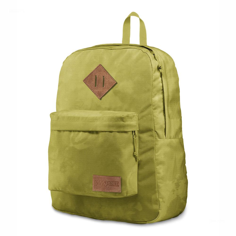 JanSport SUPERBREAK PLUS FX Laptop Sırt Çantası Yeşil | TR_JS374