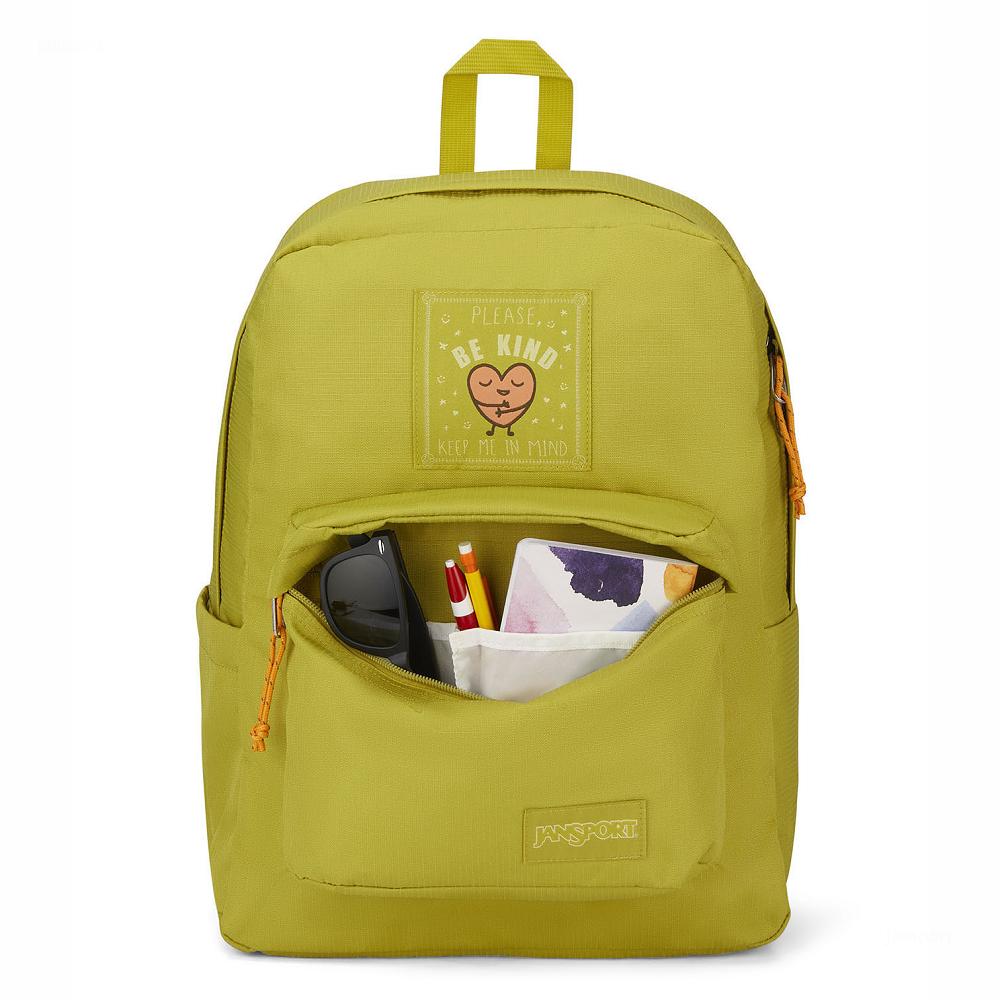 JanSport SUPERBREAK PLUS FX Laptop Sırt Çantası Sarı | TR_JS424