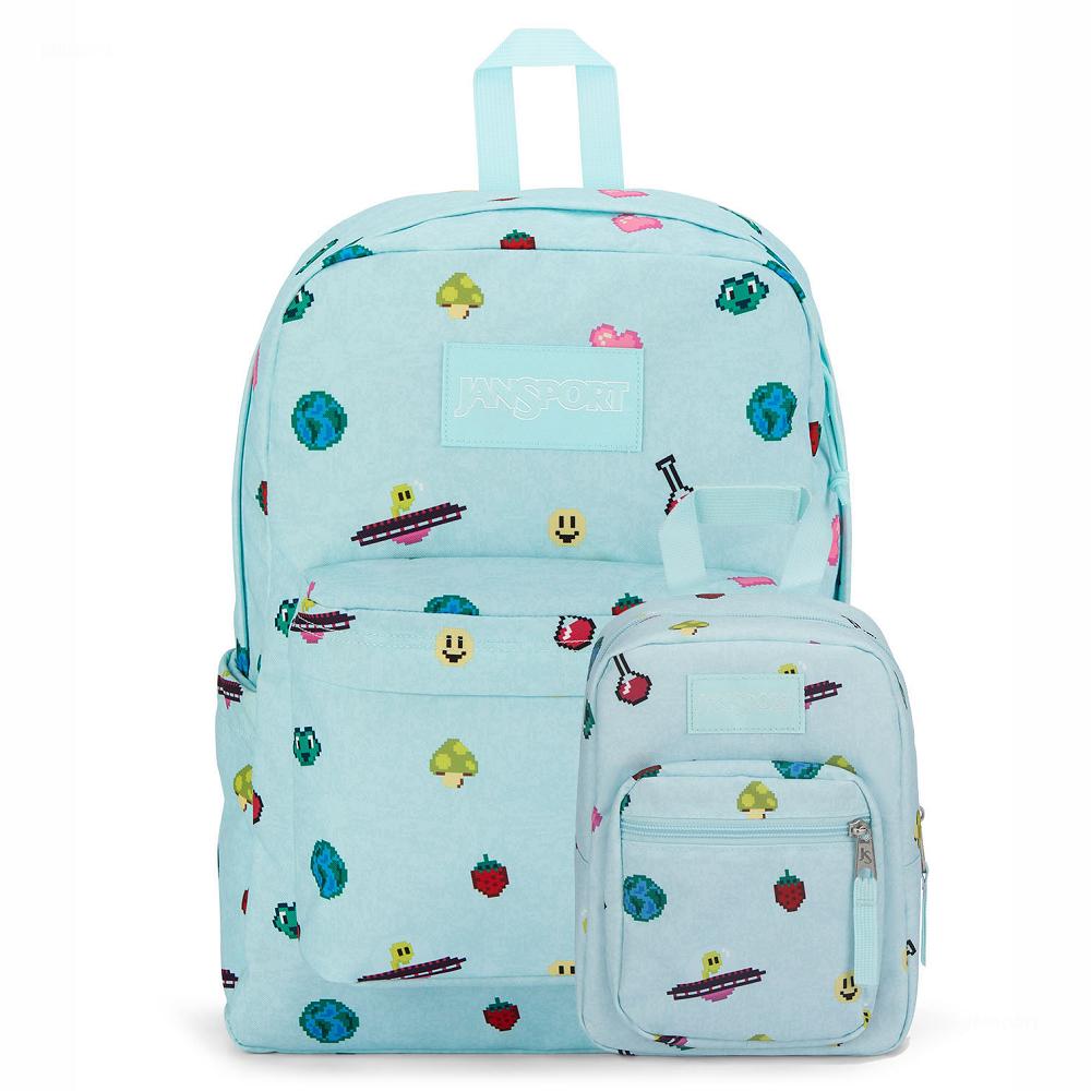 JanSport SUPERBREAK® + BIG BREAK Okul Çantası Mavi | TR_JS10B