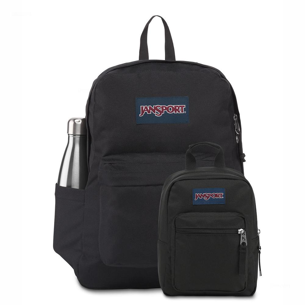 JanSport SUPERBREAK® + BIG BREAK Okul Çantası Siyah | TR_JS199