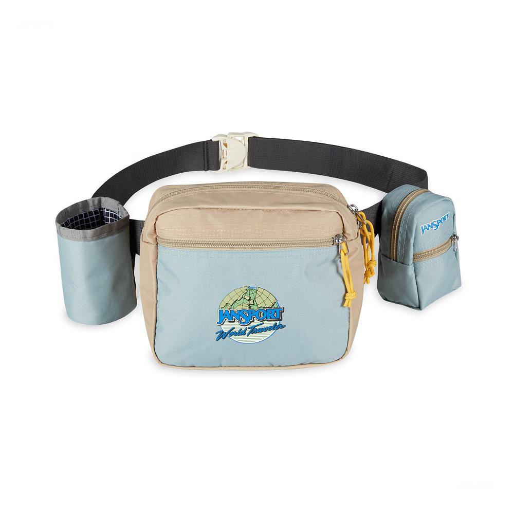JanSport SURPLUS WORLD TRAVELER Bel Çantası Kahverengi Mavi | TR_JS299