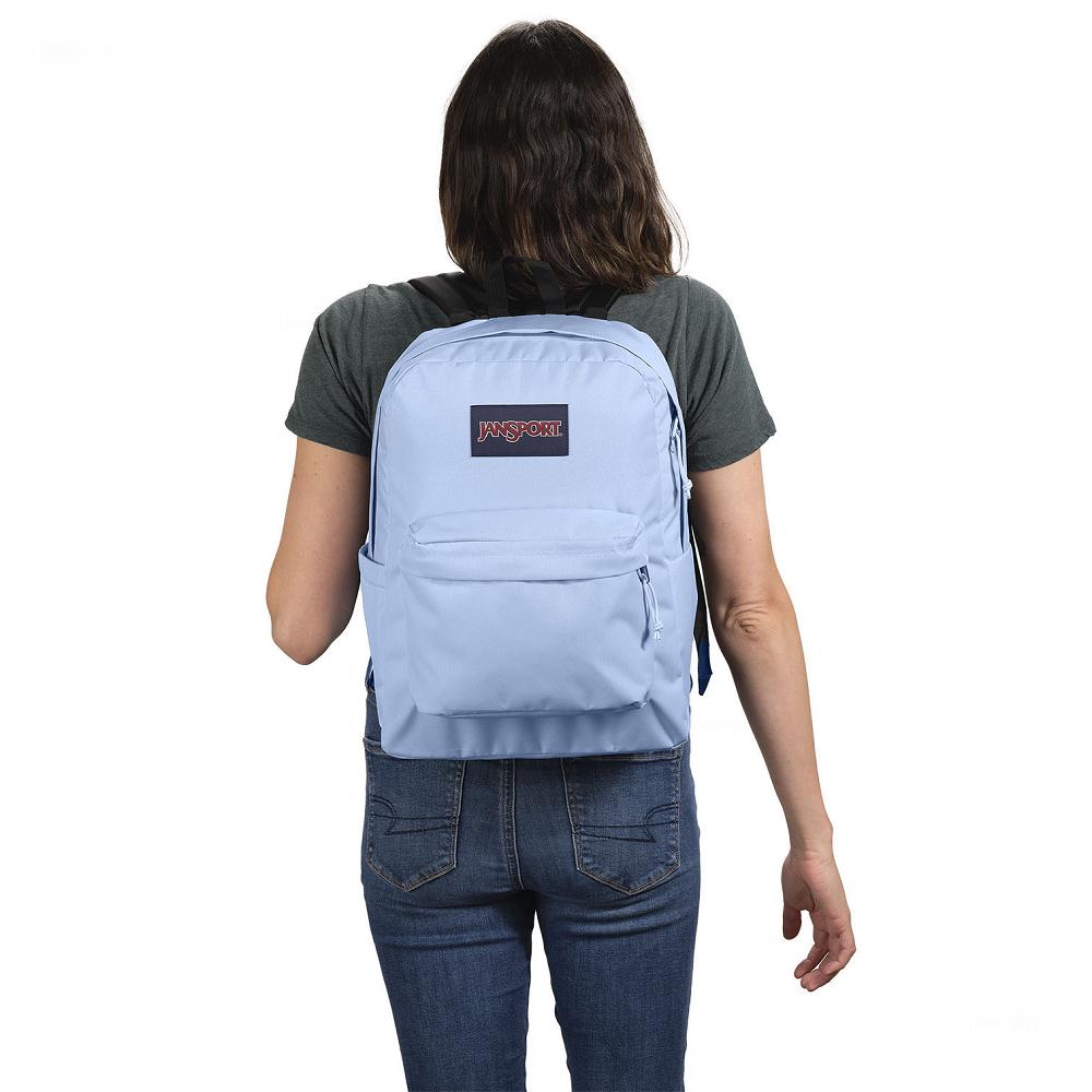 JanSport SuperBreak® Okul Çantası Açık Mavi | TR_JS068