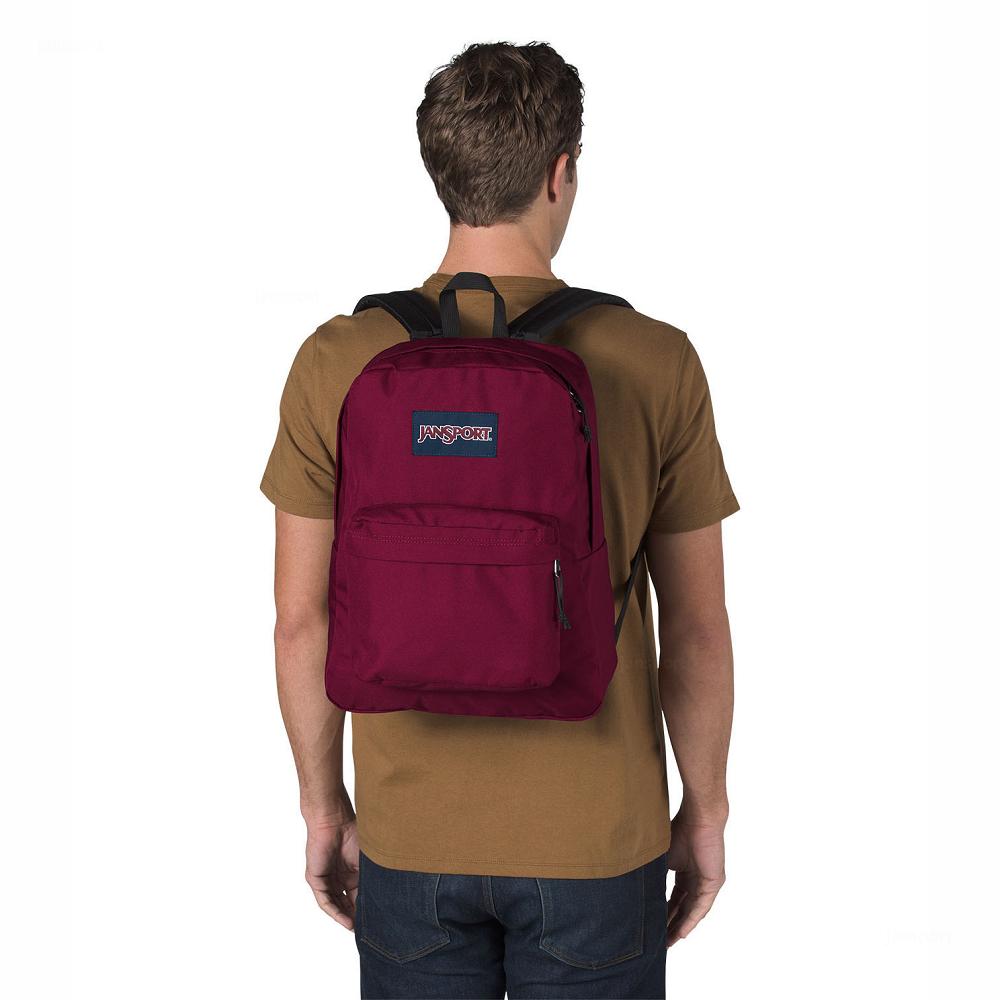 JanSport SuperBreak® Okul Çantası Bordo | TR_JS336