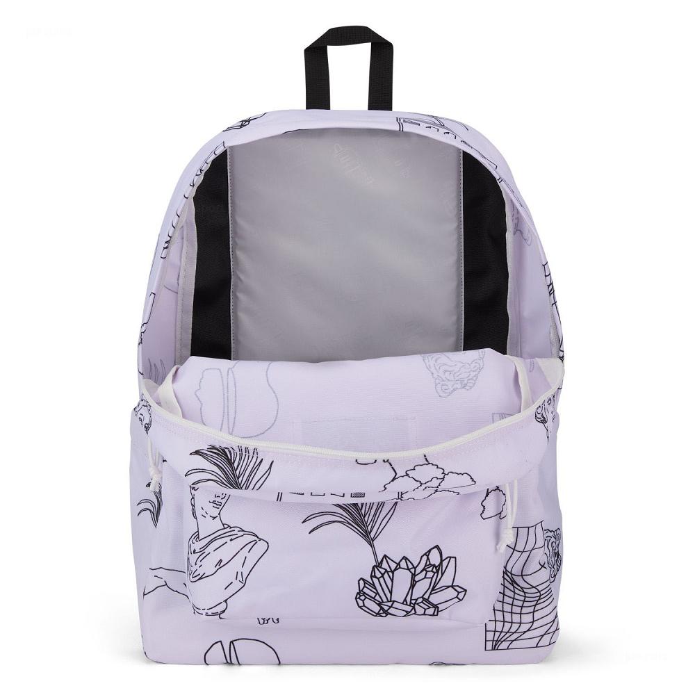 JanSport SuperBreak® Okul Çantası Mor | TR_JS081