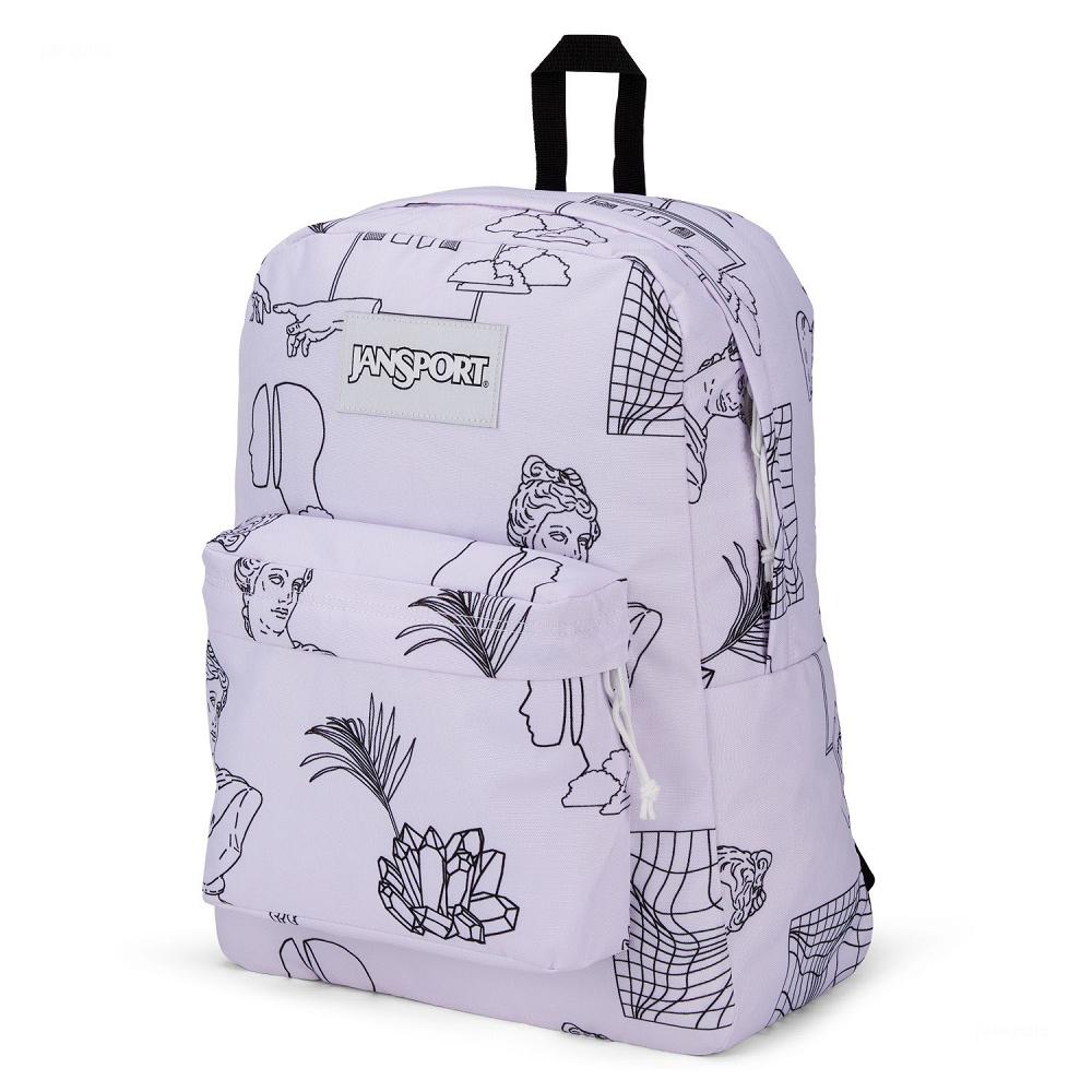 JanSport SuperBreak® Okul Çantası Mor | TR_JS081