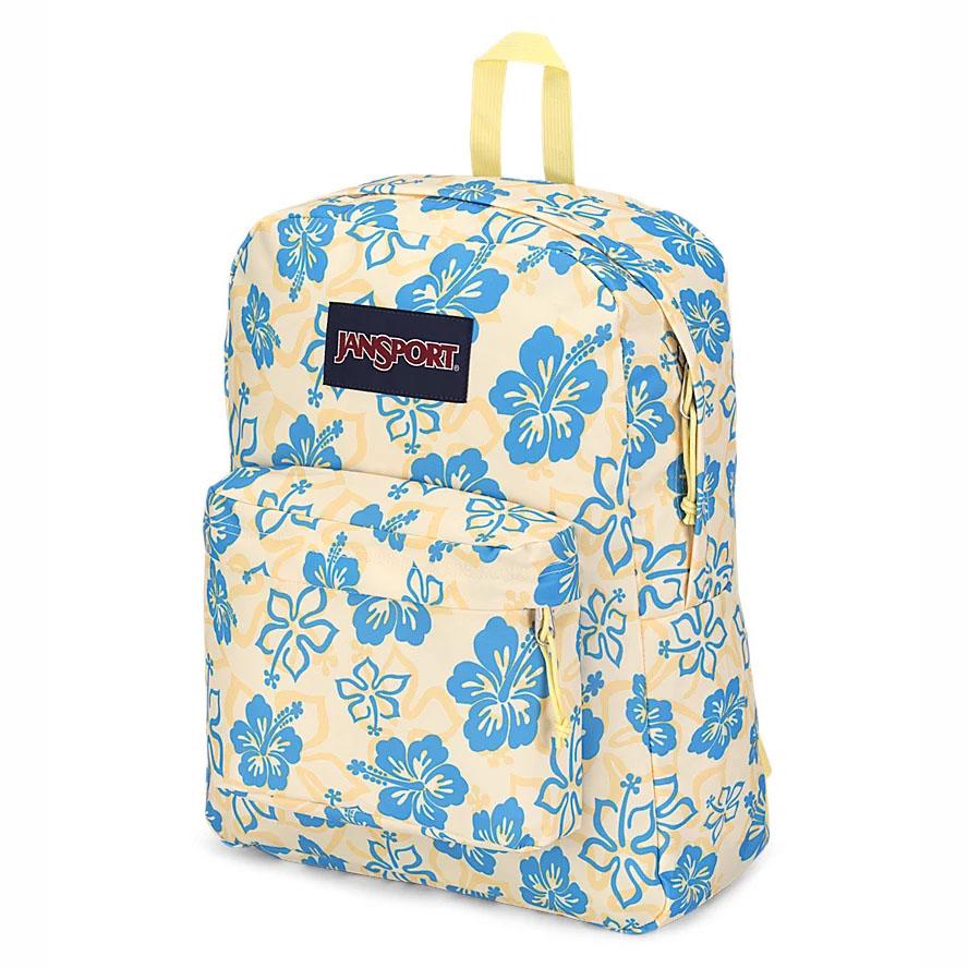 JanSport SuperBreak® Okul Çantası Sarı Mavi | TR_JS354