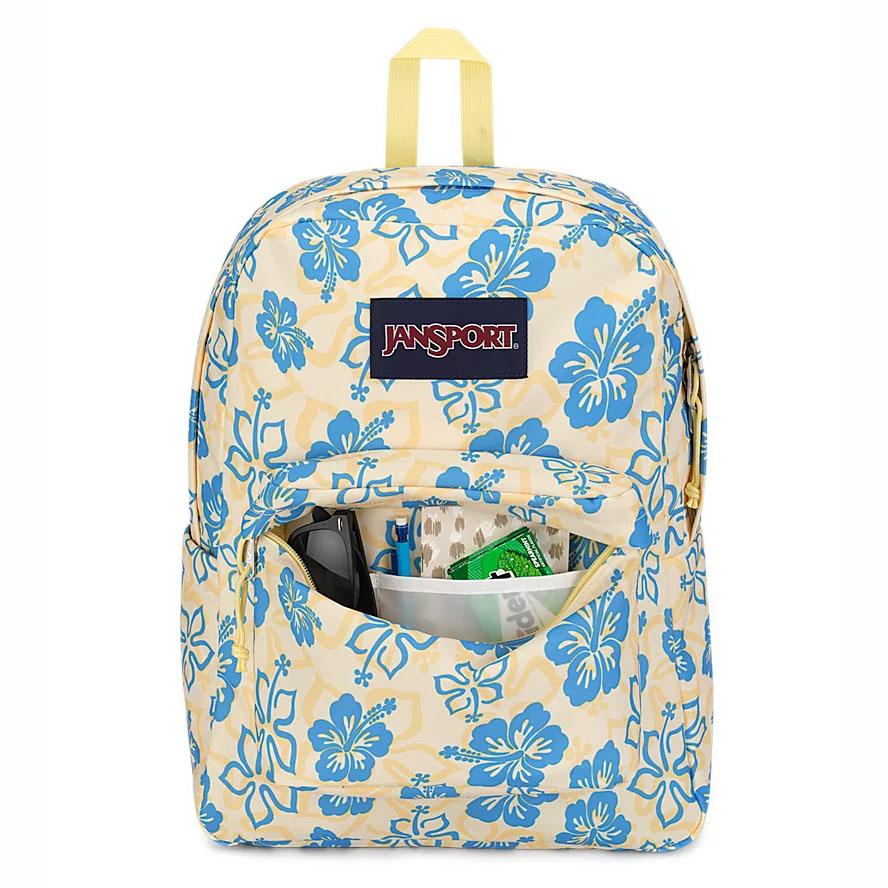 JanSport SuperBreak® Okul Çantası Sarı Mavi | TR_JS354