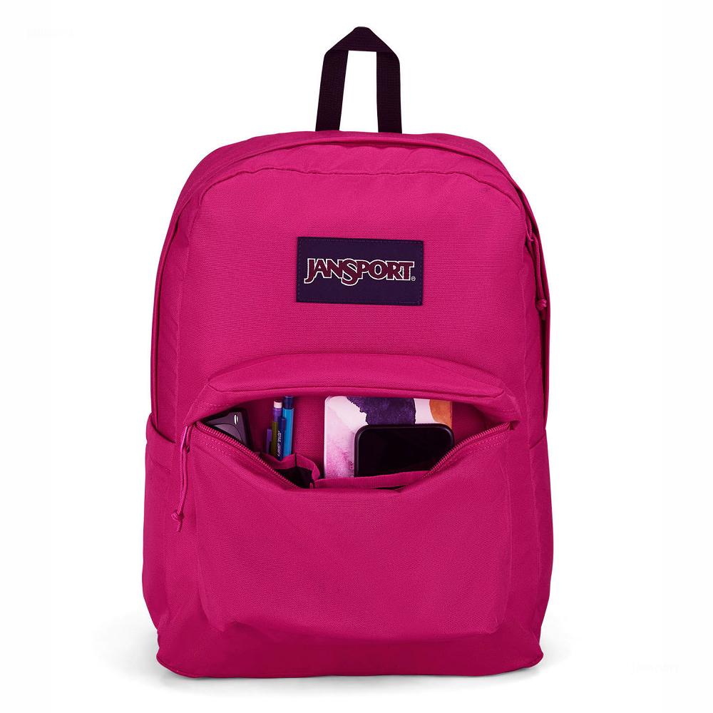 JanSport SuperBreak® Plus Laptop Sırt Çantası Mor | TR_JS065
