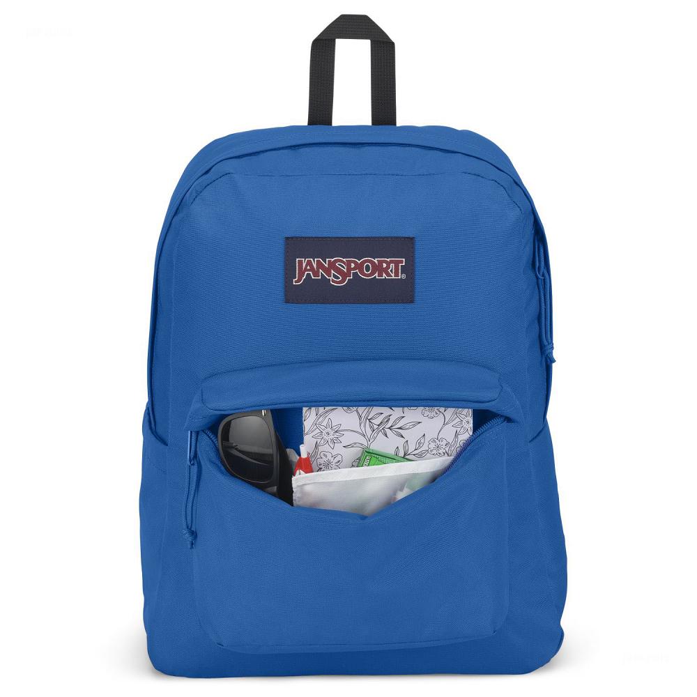 JanSport SuperBreak® Plus Laptop Sırt Çantası Mavi | TR_JS06B