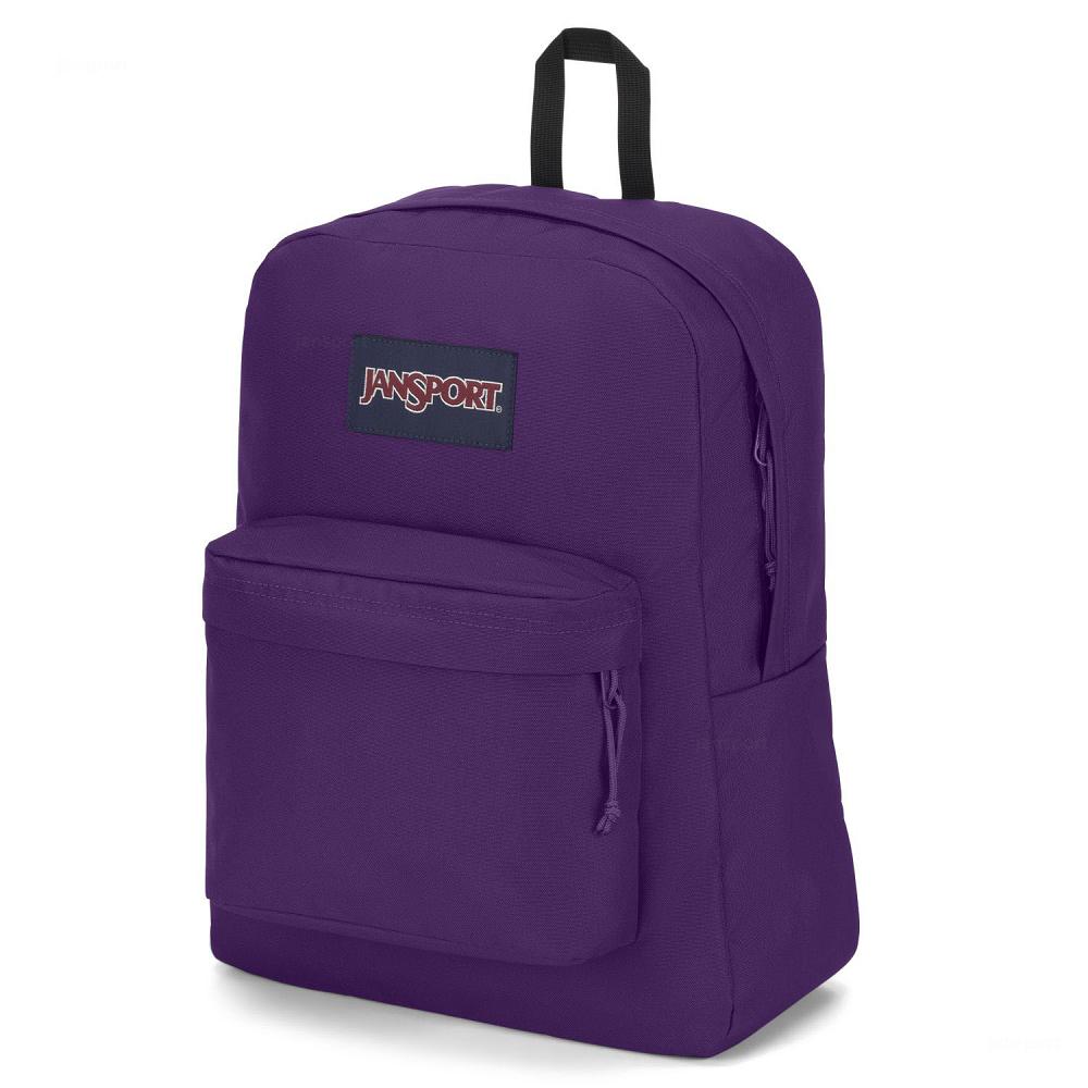 JanSport SuperBreak® Plus Laptop Sırt Çantası Mor | TR_JS074