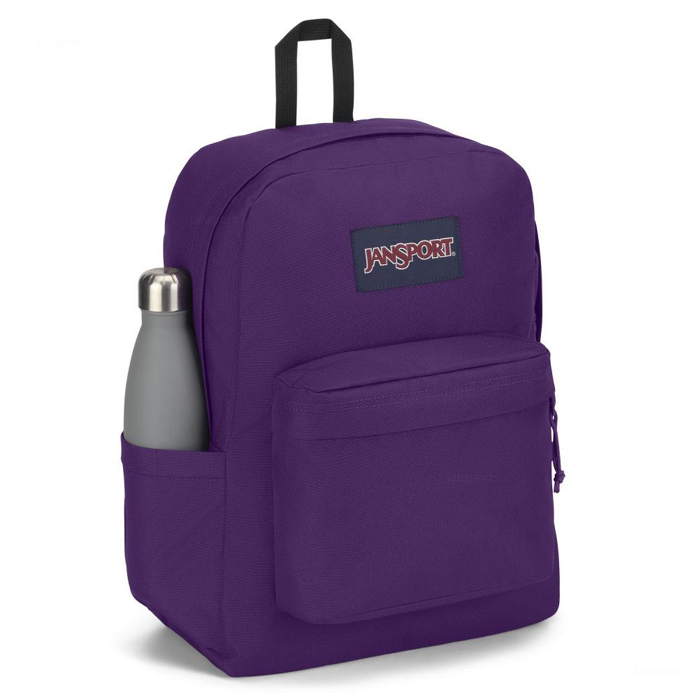 JanSport SuperBreak® Plus Laptop Sırt Çantası Mor | TR_JS074