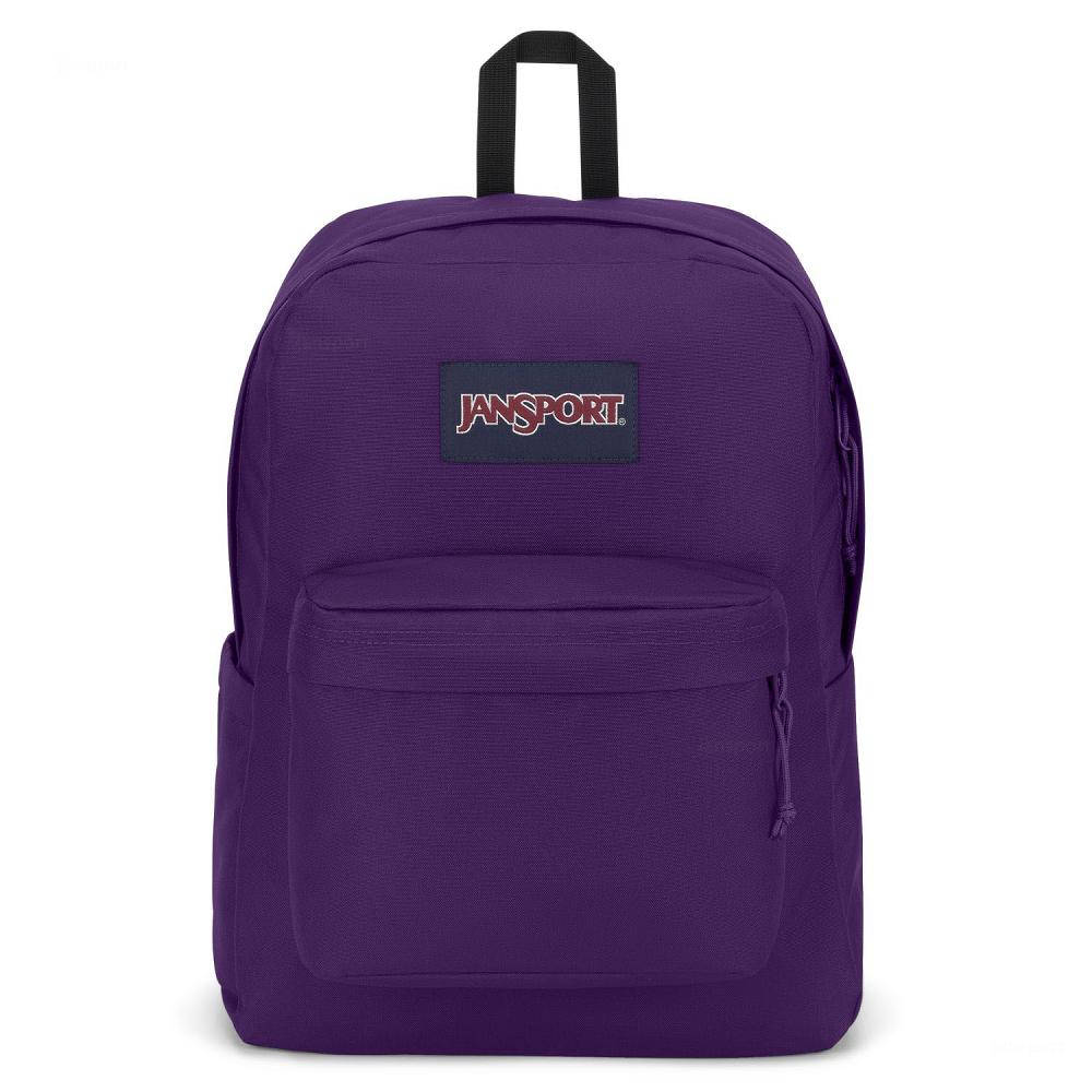 JanSport SuperBreak® Plus Laptop Sırt Çantası Mor | TR_JS074