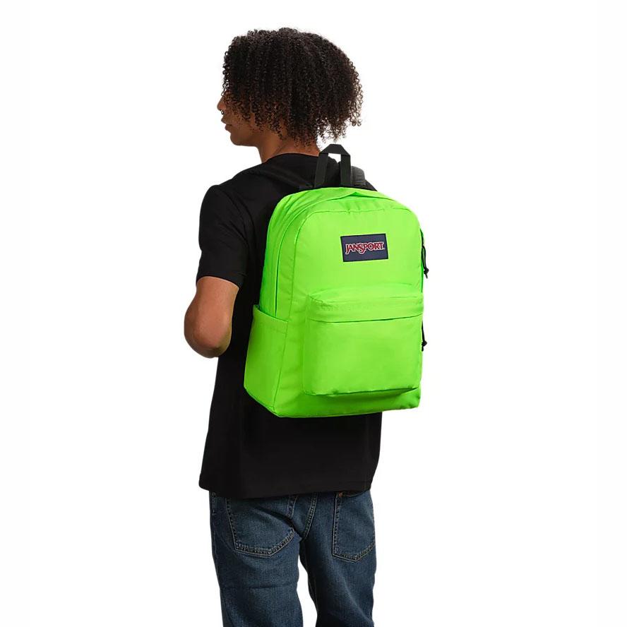 JanSport SuperBreak® Plus Laptop Sırt Çantası Yeşil | TR_JS089