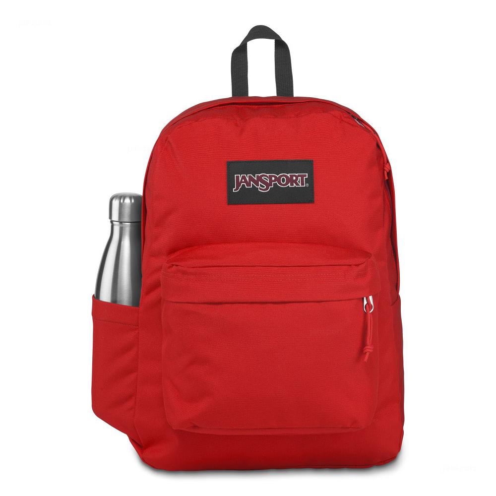 JanSport SuperBreak® Plus Laptop Sırt Çantası Kırmızı | TR_JS140