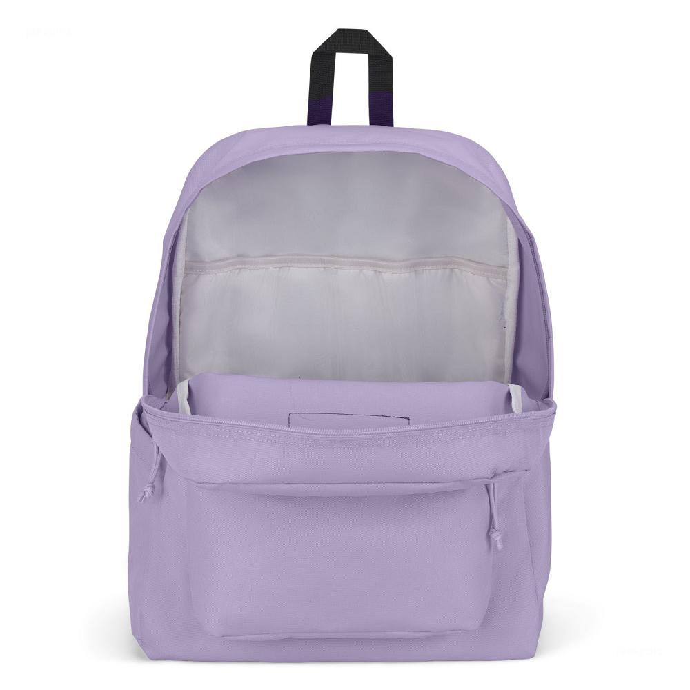 JanSport SuperBreak® Plus Laptop Sırt Çantası Mor | TR_JS178