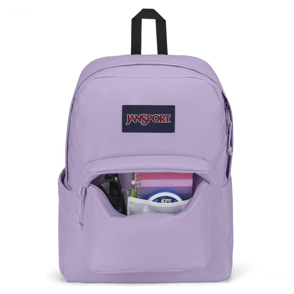 JanSport SuperBreak® Plus Laptop Sırt Çantası Mor | TR_JS178