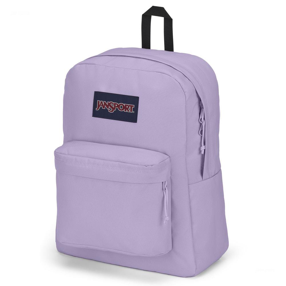 JanSport SuperBreak® Plus Laptop Sırt Çantası Mor | TR_JS178