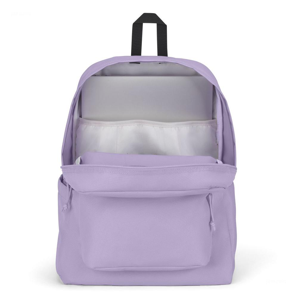 JanSport SuperBreak® Plus Laptop Sırt Çantası Mor | TR_JS178