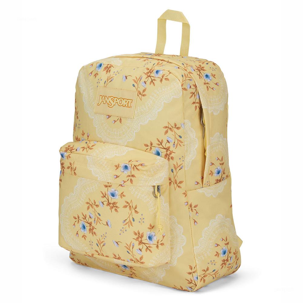 JanSport SuperBreak® Plus Laptop Sırt Çantası Sarı | TR_JS190