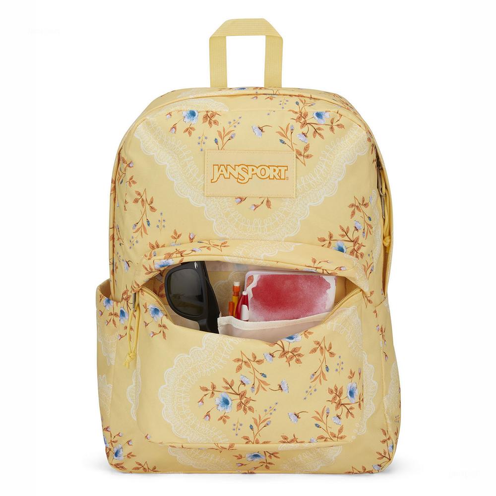 JanSport SuperBreak® Plus Laptop Sırt Çantası Sarı | TR_JS190