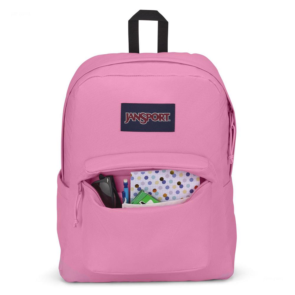 JanSport SuperBreak® Plus Laptop Sırt Çantası Pembe | TR_JS21B