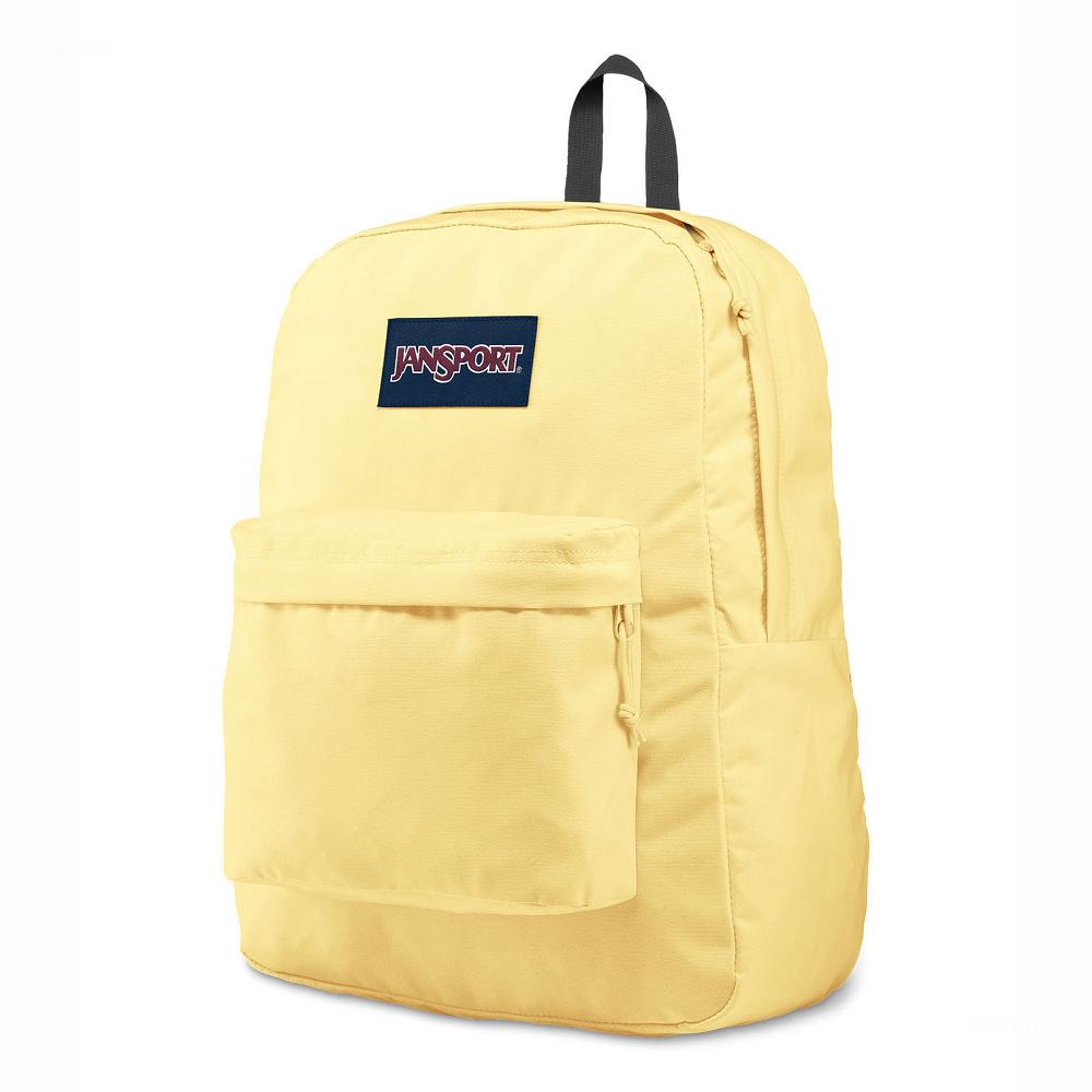 JanSport SuperBreak® Plus Laptop Sırt Çantası Sarı | TR_JS225