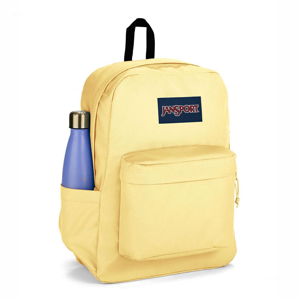 JanSport SuperBreak® Plus Laptop Sırt Çantası Sarı | TR_JS225