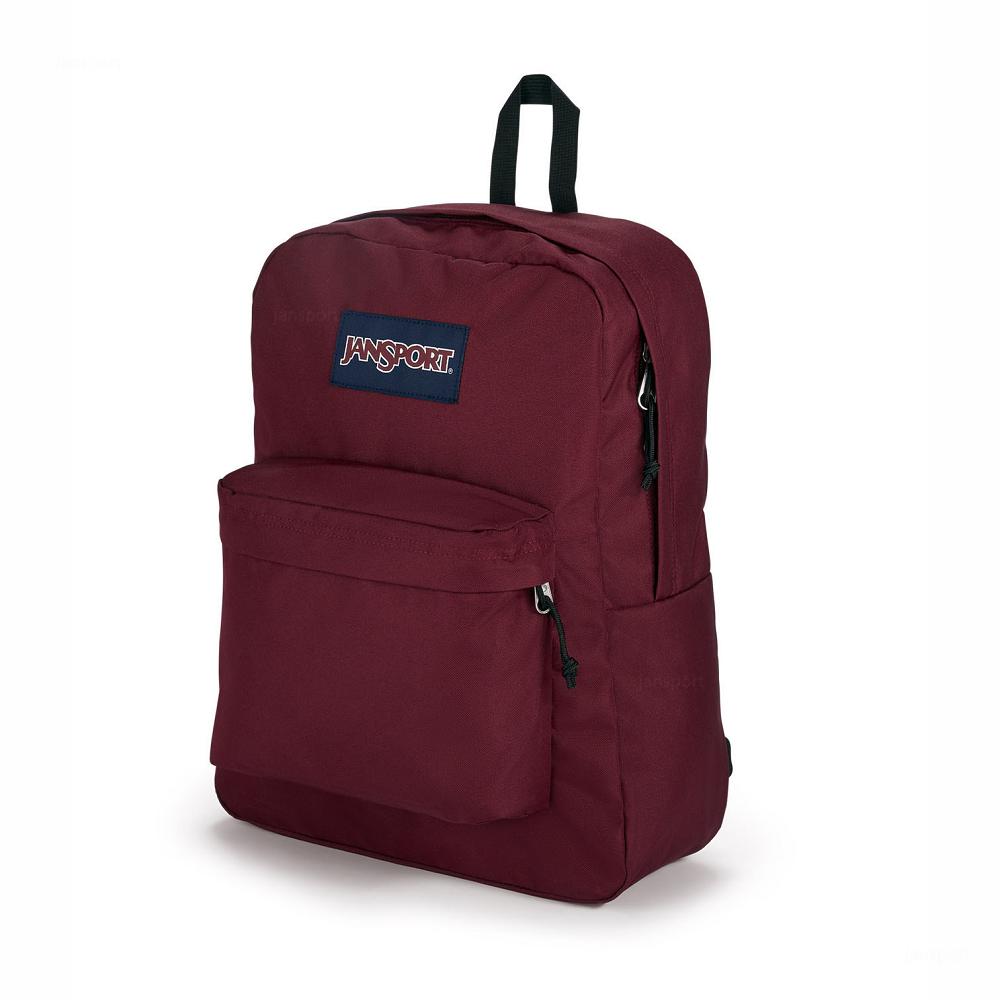 JanSport SuperBreak® Plus Laptop Sırt Çantası Bordo | TR_JS237