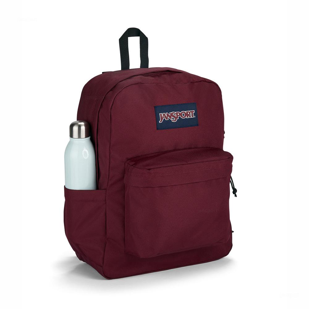 JanSport SuperBreak® Plus Laptop Sırt Çantası Bordo | TR_JS237