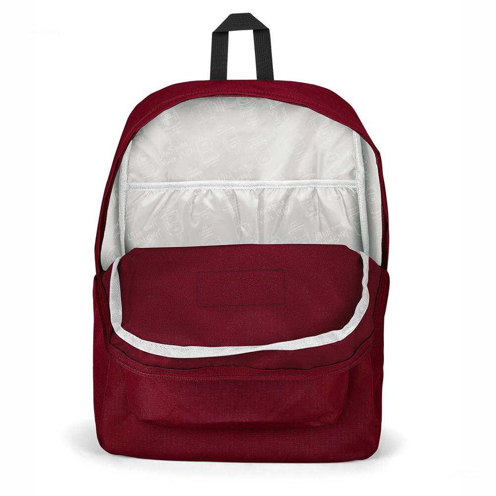 JanSport SuperBreak® Plus Laptop Sırt Çantası Bordo | TR_JS237