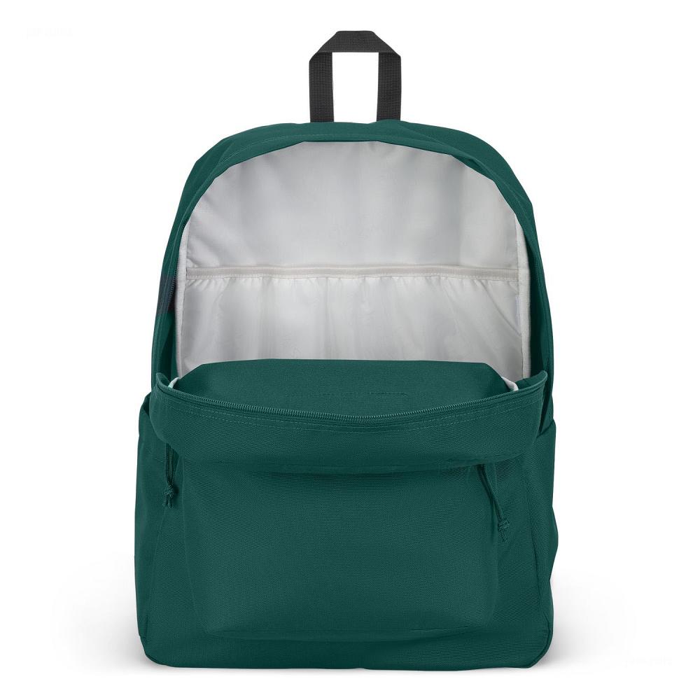 JanSport SuperBreak® Plus Laptop Sırt Çantası Koyu Yeşil | TR_JS266