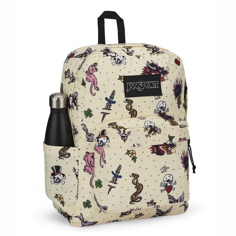 JanSport SuperBreak® Plus Laptop Sırt Çantası Bej Rengi | TR_JS334