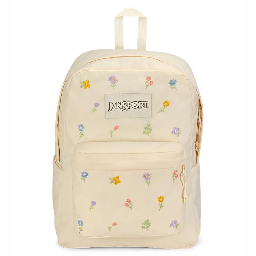 JanSport SuperBreak® Plus Laptop Sırt Çantası Bej Rengi | TR_JS376