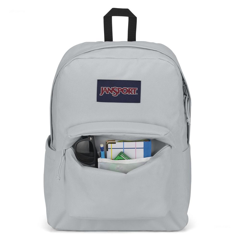JanSport SuperBreak® Plus Laptop Sırt Çantası Gri | TR_JS383