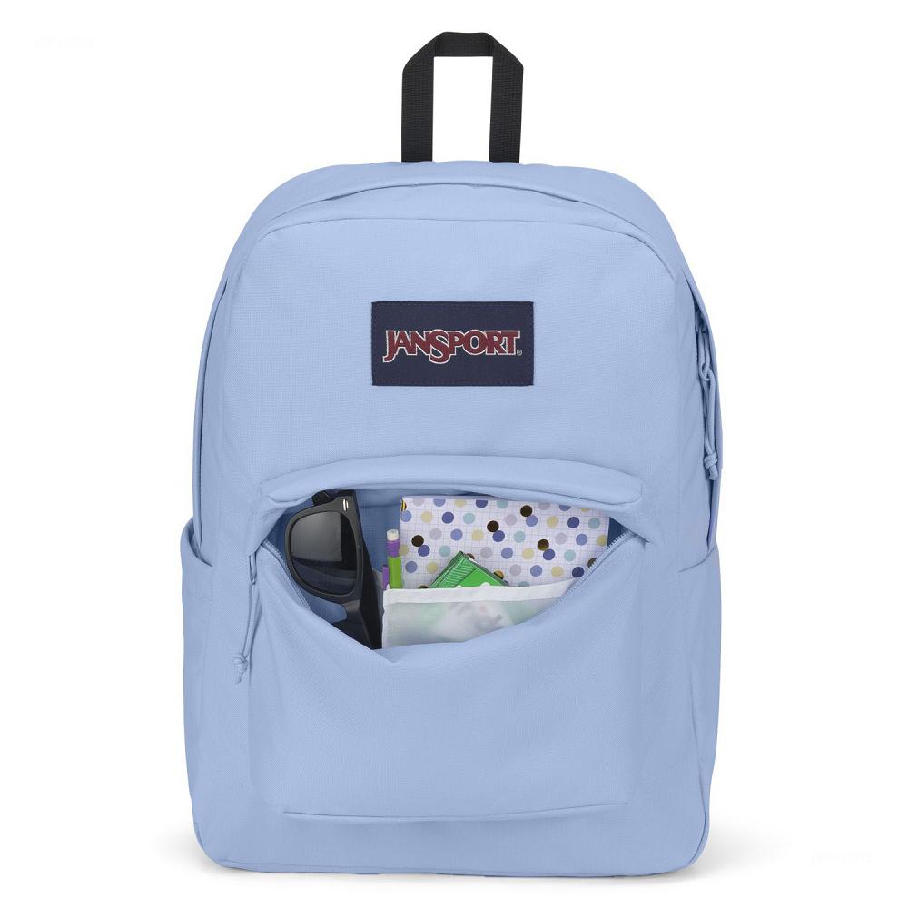 JanSport SuperBreak® Plus Laptop Sırt Çantası Açık Mavi | TR_JS474