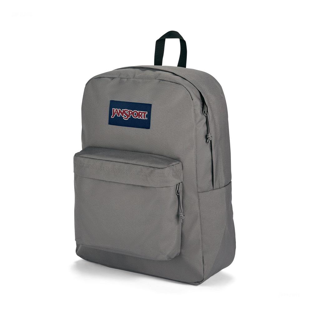 JanSport SuperBreak® Plus Laptop Sırt Çantası Koyu Gri | TR_JS480