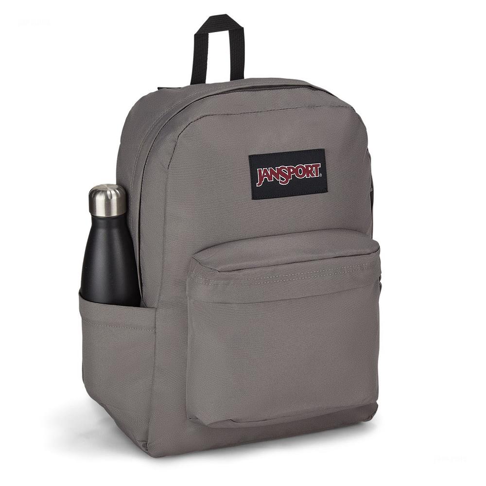 JanSport SuperBreak® Plus Laptop Sırt Çantası Koyu Gri | TR_JS480