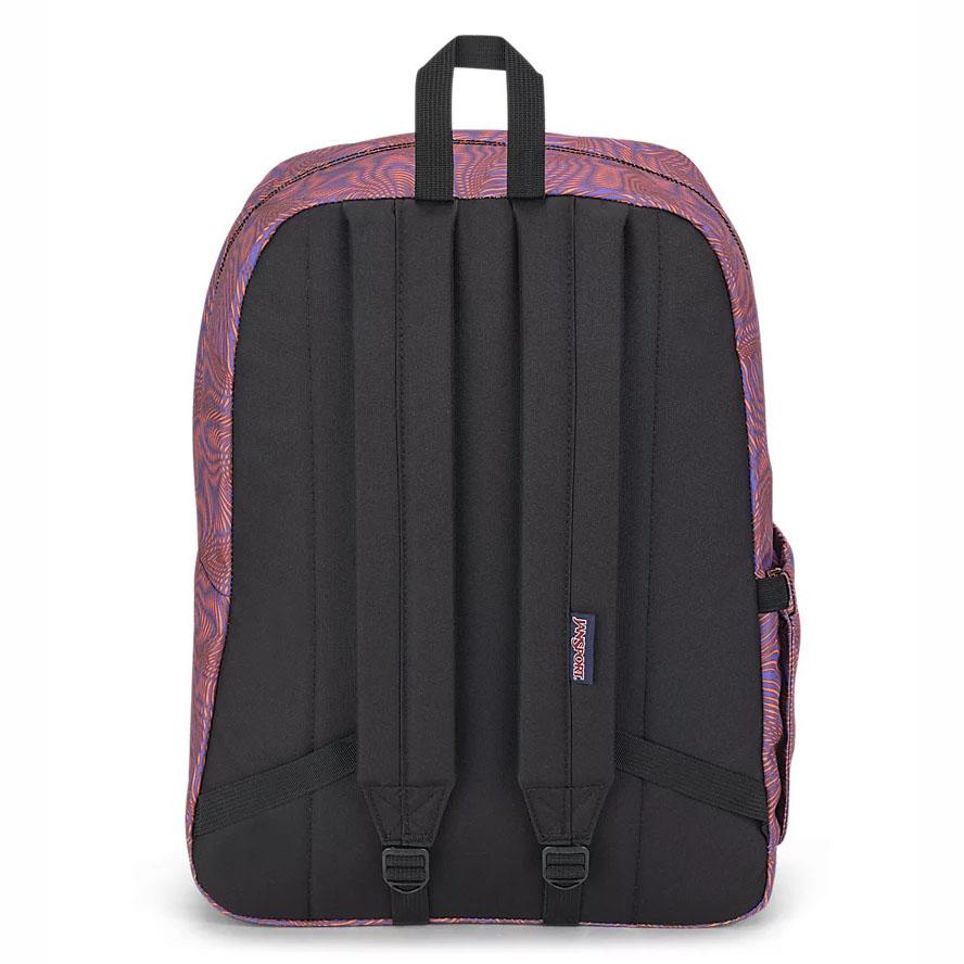 JanSport SuperBreak® Plus Laptop Sırt Çantası Mor Turuncu | TR_JS504