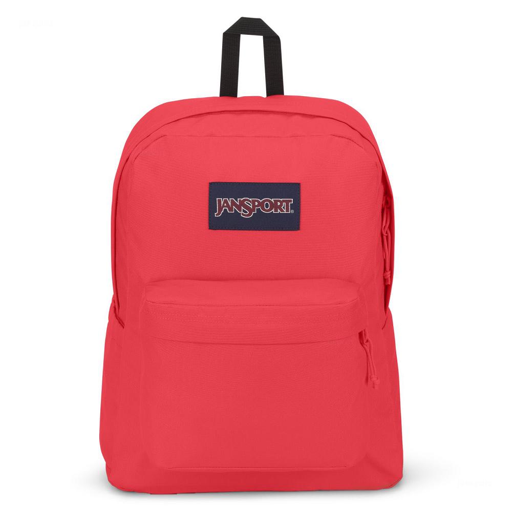 JanSport SuperBreak® Plus Laptop Sırt Çantası Pembe | TR_JS527