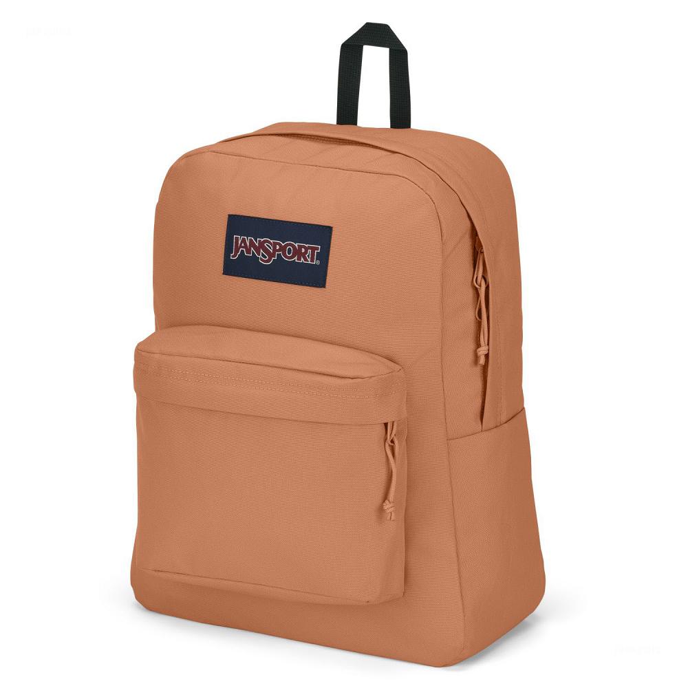 JanSport SuperBreak® Plus Laptop Sırt Çantası Turuncu | TR_JS545